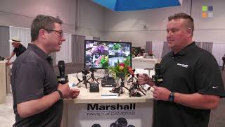 Marshall CV566 and CV568 Mini Cameras at NAB 2022