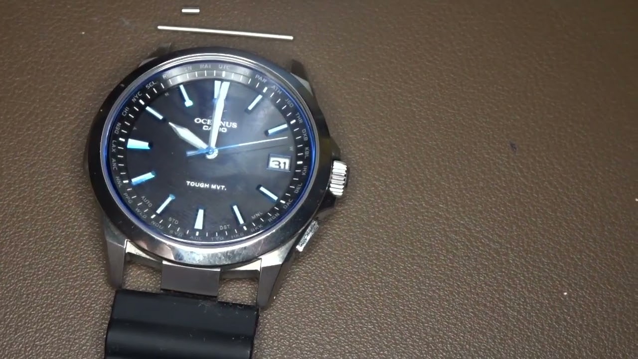 Casio Oceanus S-100 Mod Progress - YouTube