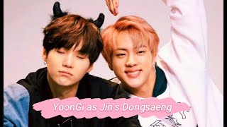 Jin treat Yoongi like a baby 💜 |YoonJin 💜