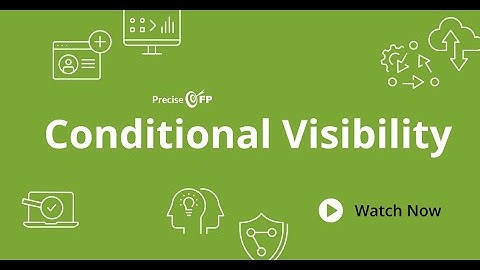 Conditional Visibility