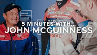 5 Minutes with... John McGuinness | 2023 Isle of Man TT Races