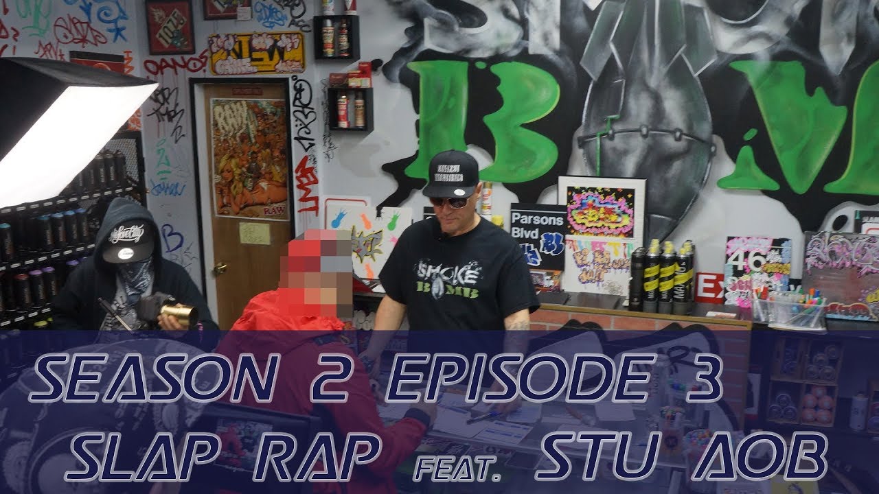 Spab Line Rapper SLAP RAP l Season 2 EP 3 l Feat. STU AOB City l NYC Street Art Podcast ...