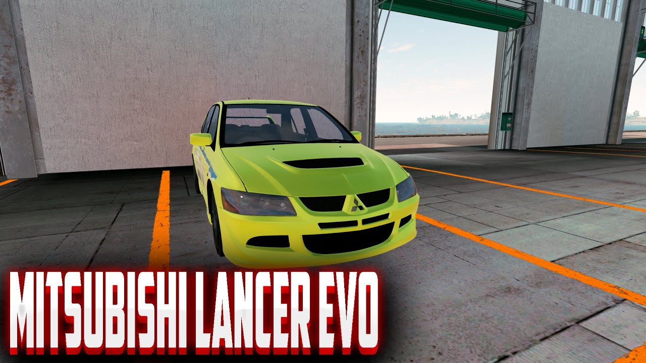 Mitsubishi Lancer Evo BeamNG.drive YouTube