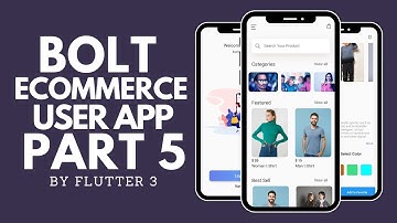 Bolt E-commerce User App Tutorial In Flutter Firebase |Add, Get Home Product | Part 5