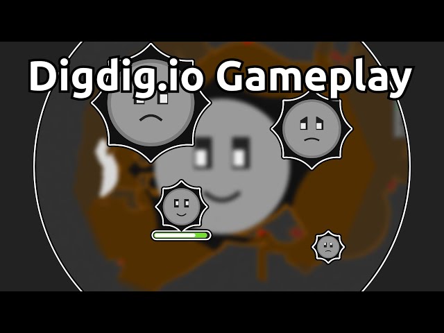 Digdig.io - Playing with the developer 