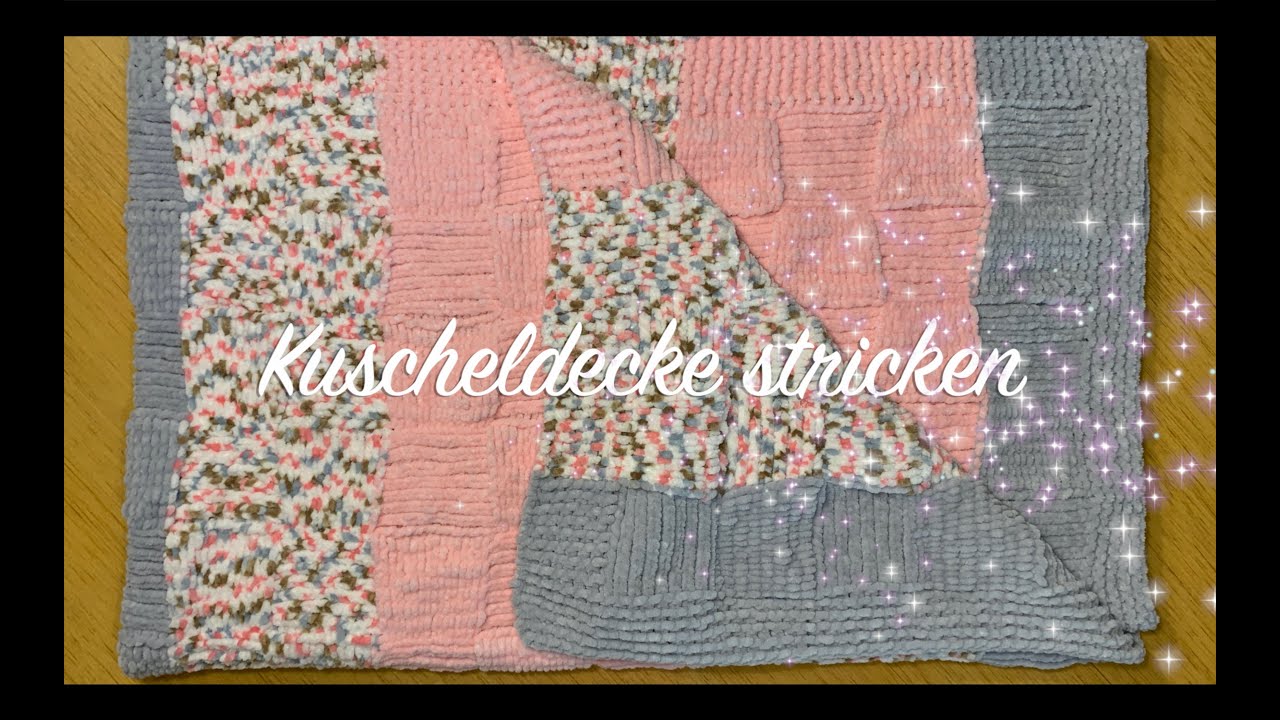 Decke Stricken Fur Anfanger Wolldecke Ganz Einfache Strickanleitung Youtube