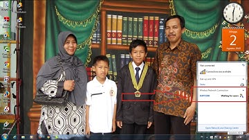 Setting Wireless Ad Hoc. Komputer Server sebagai Sumber Komputer Lain (Peer to Peer) pada Window 7