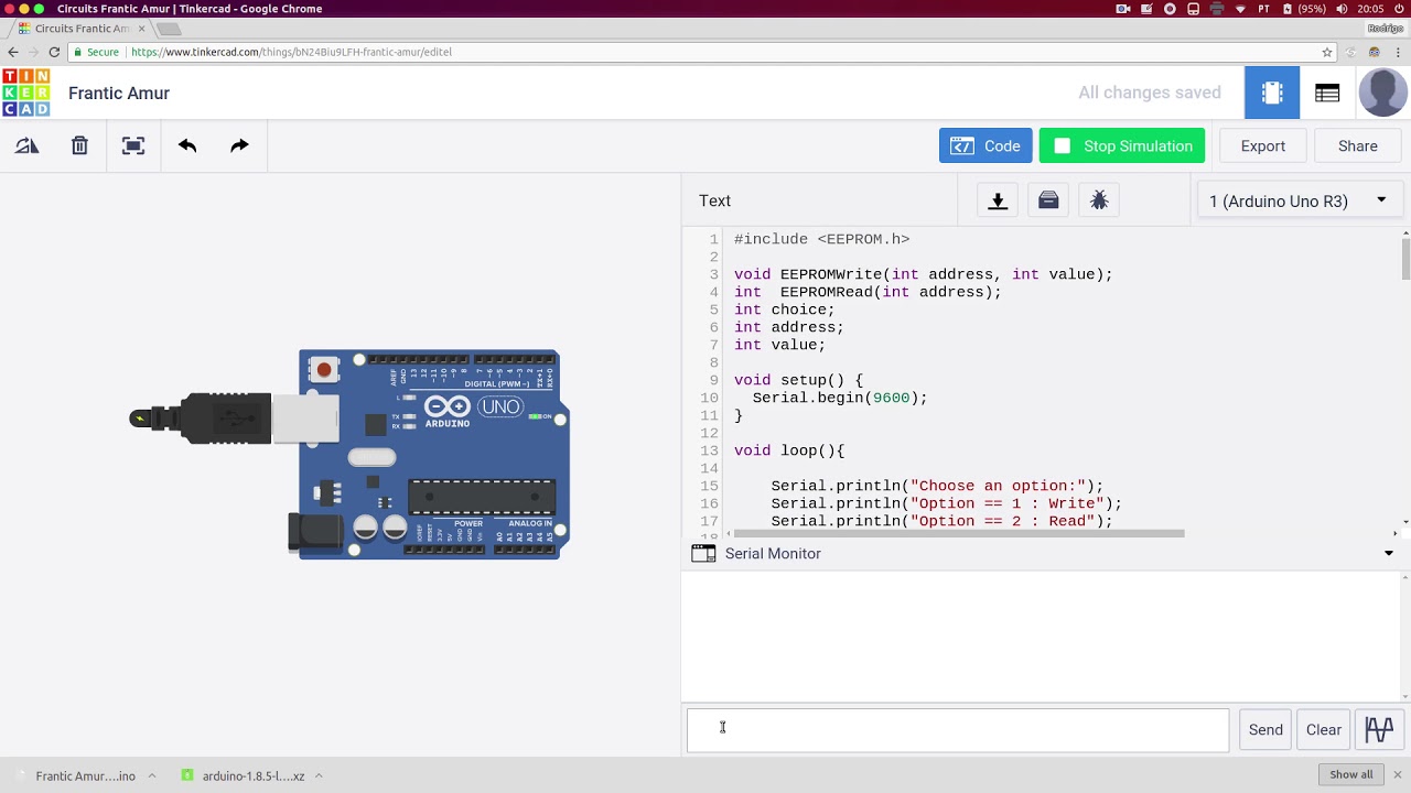 EEPROM (Reading and Writting) - YouTube