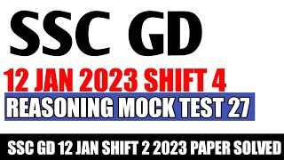 SSC GD reasoning previous year 2023 shortcuts telugu SSC GD mock test telugu mts fast maths tricks