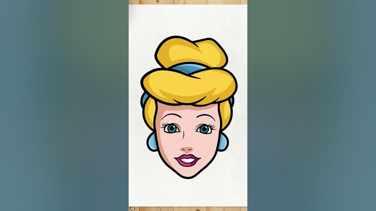 КАК НАРИСОВАТЬ ЗОЛУШКУ | Шаг за шагом просто и легко - YouTube