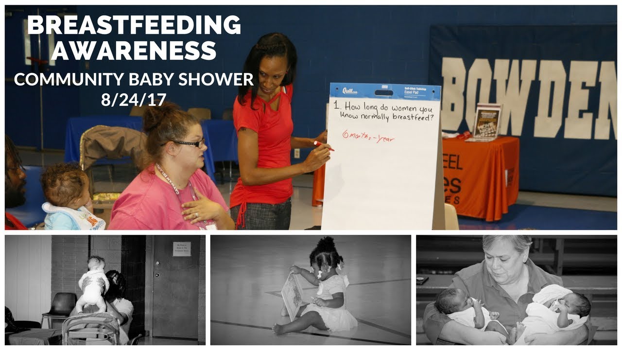 Breastfeeding Month Community Baby Shower YouTube
