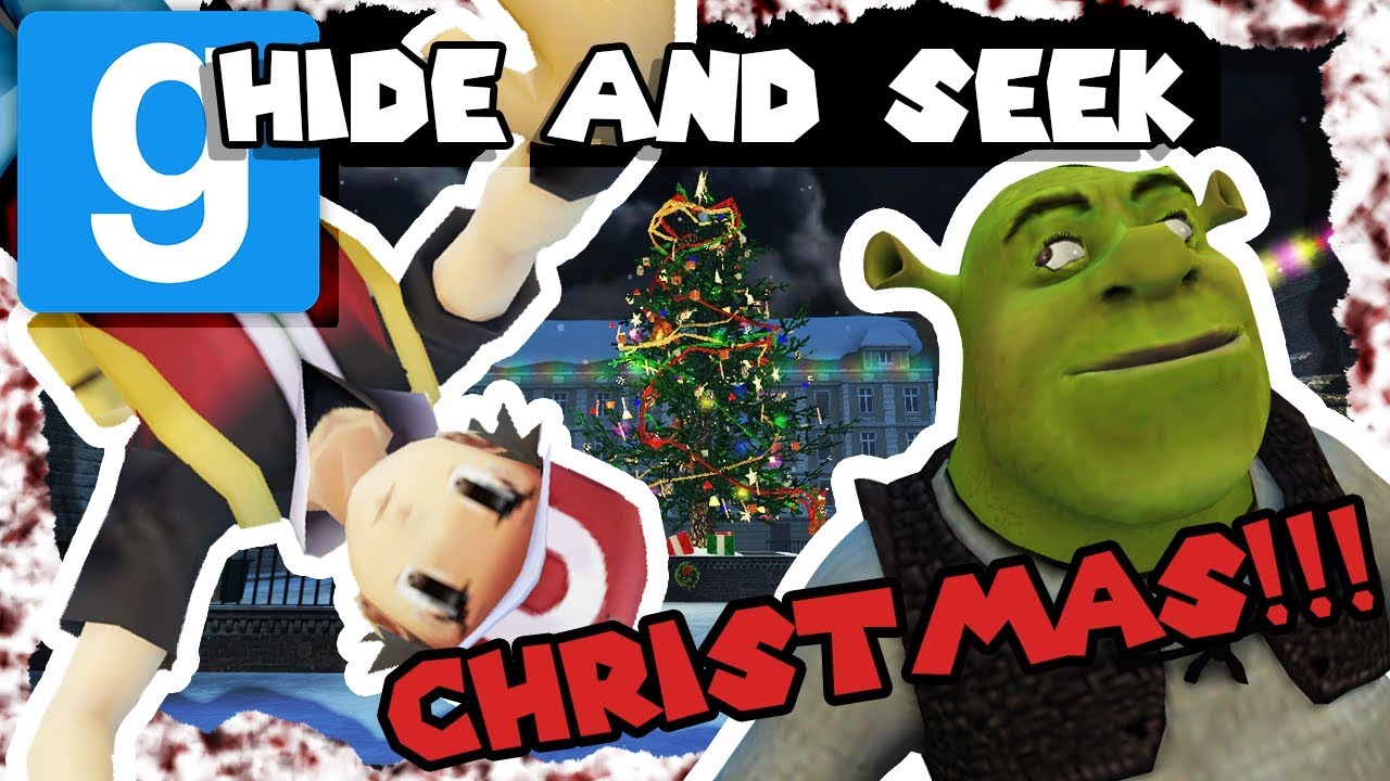 Garry's Mod: Hide and Seek Christmas Special - Shrek Has No Arms!!! - Funny Moments w/Seagod38