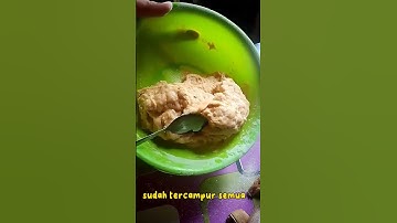 Thumbnail of Boh godok Sagu #tepungsagu #pisang #shorts #pisanggoreng
