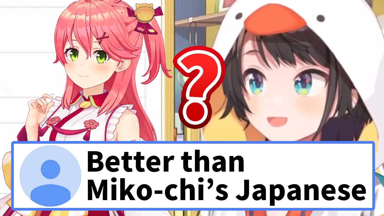 Subaru wonders why many people compare EN members with Miko   [Hololive/Eng sub]