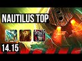NAUTILUS vs TRYNDAMERE (TOP) | 4/3/17 | TR Master | 14.15
