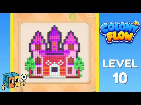 Colony Flow Level 10 Walkthrough Solution