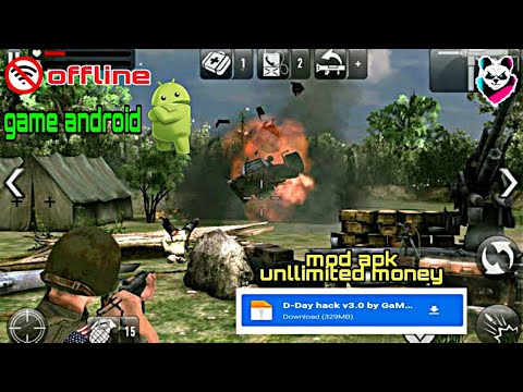 Cara Simple Dan Gampang Download Game Perang D-day Apk Mod Unlimited Money Offline