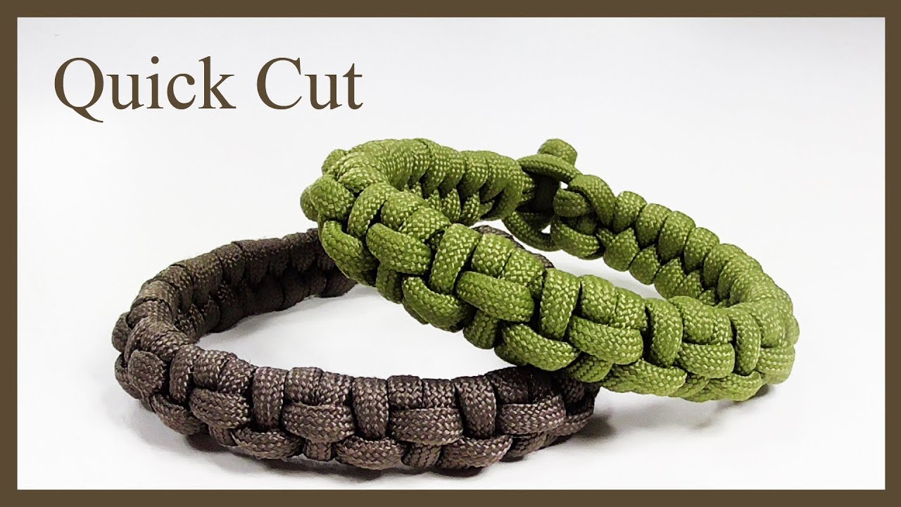 Paracord Bracelet Tutorial: 