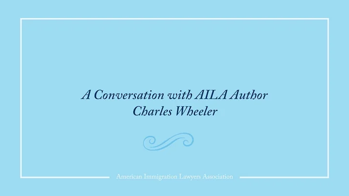 A Conversation with Charles Wheeler