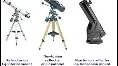 How to Choose the Right Telescope - Part 2 - Mounts