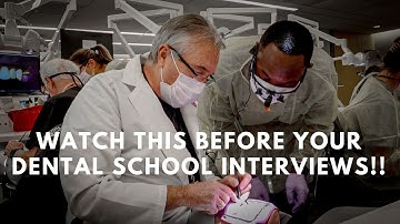 Preparing for Dental School Interviews? Here