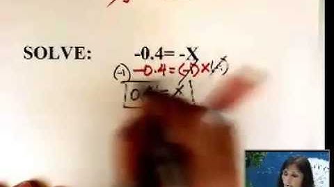 BegAlg 2 Solving Linear Equations  Multiplication Property of Equality