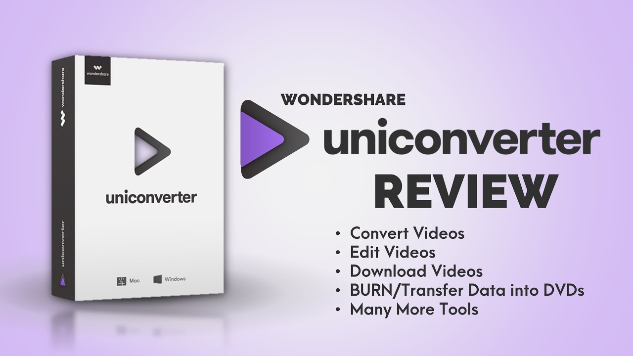 uniconverter wondershare series