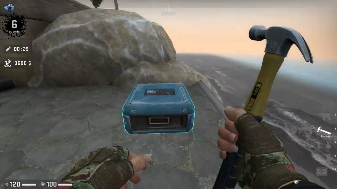 Counter-Strike Danger Zone Gold medal - First place (Assault shield) / Перше місце (Штурмовой щит)