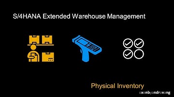 SAP S/4HANA Extended Warehouse Management - Physical Inventory