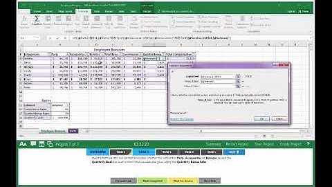 Excel 2016 Exam 1 - Project 7