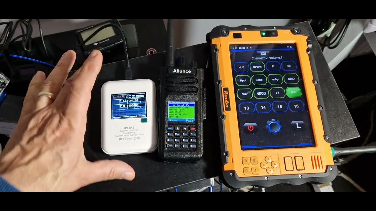 OSTAR - HOTSPOT AILUNCE HD1 & RUNBO RADIO TABLET - YouTube