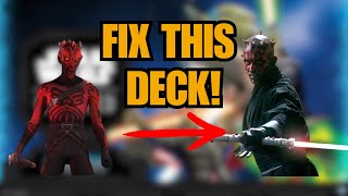 Fixing the Maul Starter Deck with TIER 3 Upgrades!