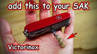 Amazing Idea for a Victorinox Swiss Army Knife