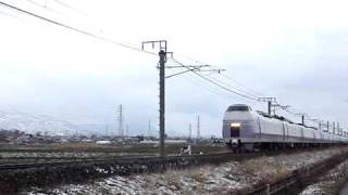 10-03-08 E351系S22+S2編成 全検出場試運転 @篠ノ井~稲荷山