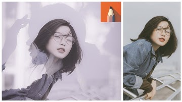 Creating Double Exposure Edits With Autodesk Sketchbook Blend Mode | Android