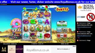 Spin Genie slot action with RoyalBonus.co.uk screenshot 5