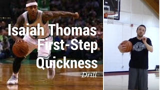 Get you training videos for first step explosivness here:
http://theunguardables.com.if want to quickness like isaiah thomas of
the boston...