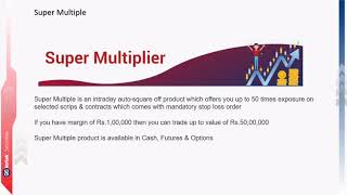 Webinar on ‘Super Multiple for Intraday Trades’