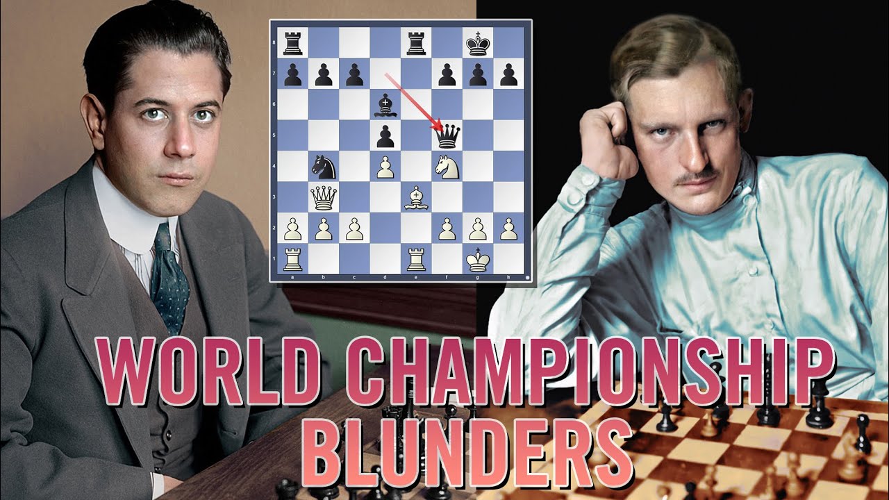 Mais um match pelo mundial! Capablanca x Alekhine (1927) 