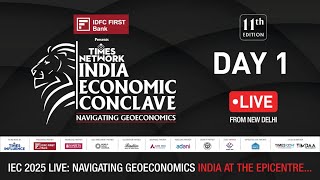 #IEC2025 LIVE: India's Strategy for Navigating Geoeconomics is being discussed | Day 1