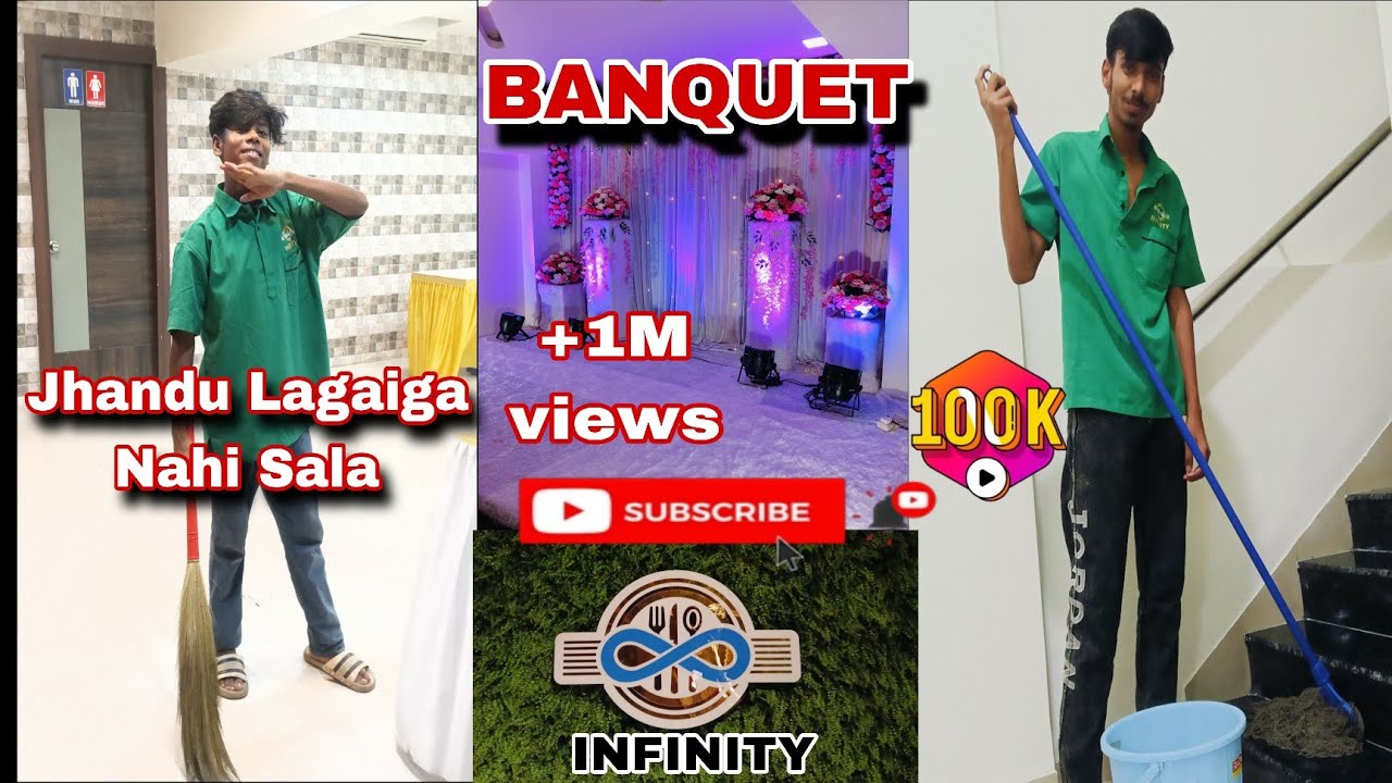 Banquet Hall Clearance || Hotel Infinity ♾️ || MUMBAI || CRAZY KRB 
