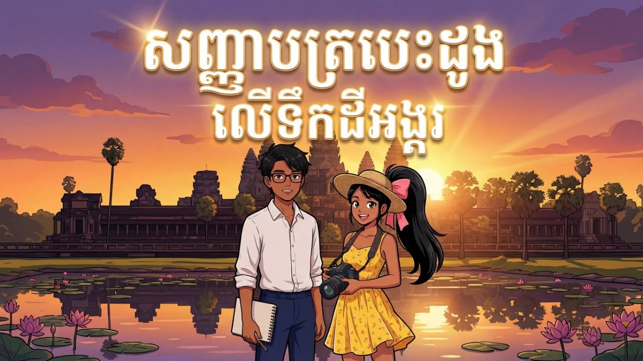 រឿងនិទានខ្មែរ៖ សញ្ញាបត្របេះដូង លើទឹកដីអង្គរ | Khmer Folk Tales - Heart's Degree at Angkor