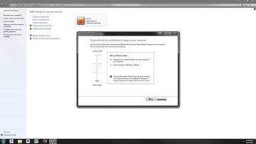 Windows 7 - Disable user account control
