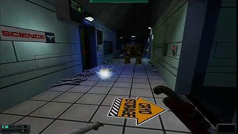System shock 2: robot kills survivors (actually he must protect them)