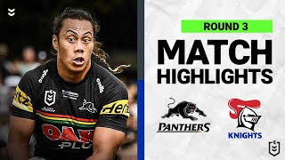 Penrith Panthers v Newcastle Knights | Match Highlights | Round 3, 2022 | NRL