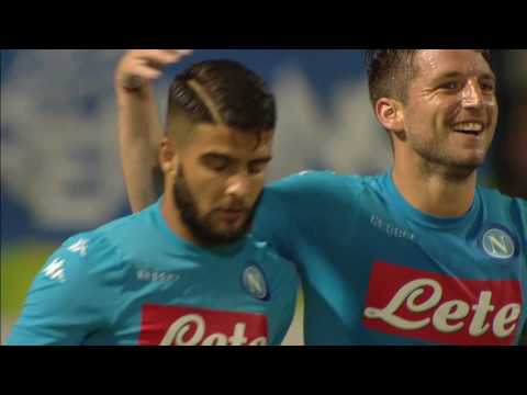Napoli-Entella 5-0. Highlights della terza amichevole stagionale degli azzurri