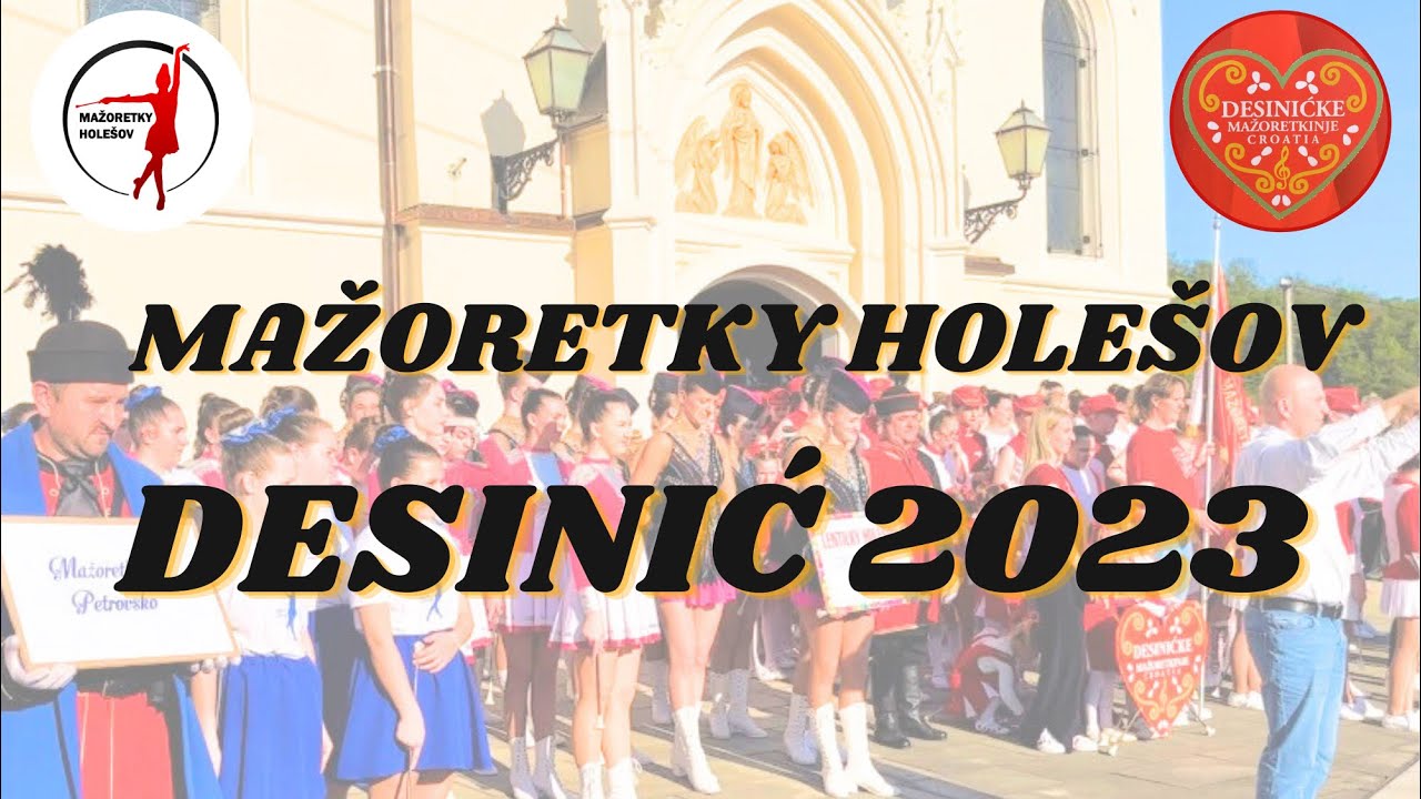 Mažoretky Holešov - Zájezd do Desiniće 2023