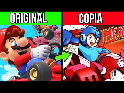 Mega Man Battle u0026 Chase - Mario kart do megaman