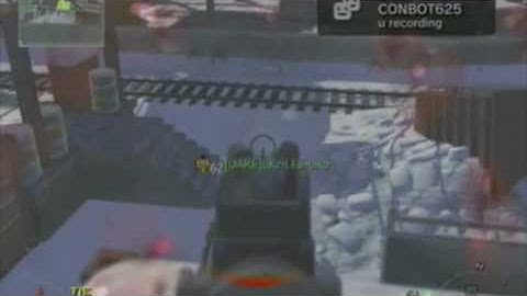 MW2-On main roof on Derail no shotgun jump or care package needed (speedhack)