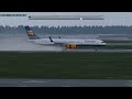 ICELANDAIR 757-200 Landing AT OSLO